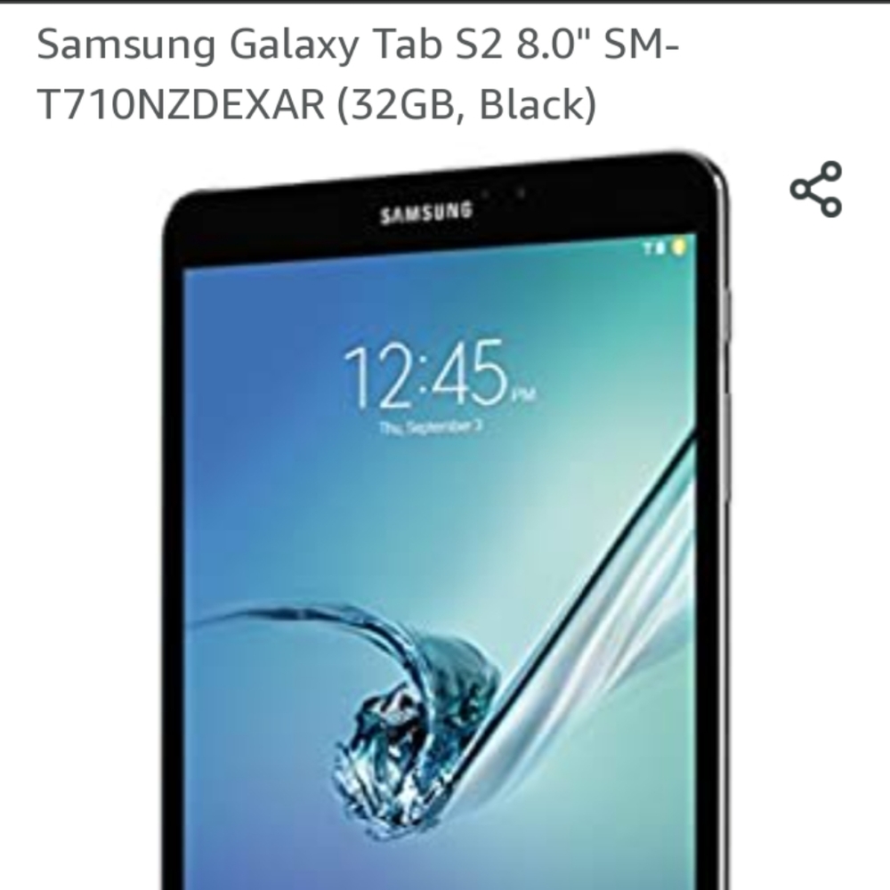 Samsung Galaxy tablet
